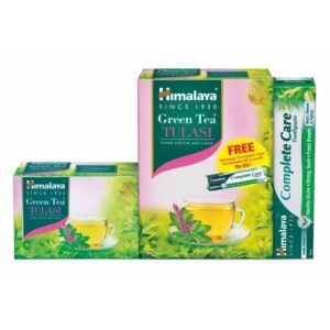 GREEN TEA TULASI 2G´20s + COMPLETE CARE TOOTHPASTE 80G FREE OFFER PACK